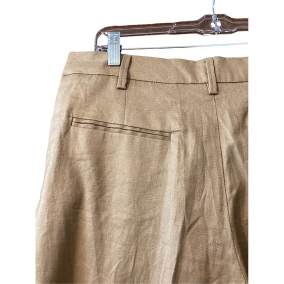 NWT Rails Women's Marnie Wide Leg Linen Blend Pants  size 12 in Driftwood - Picture 7 of 9